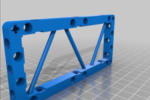 乐高科技 15x7 框梁