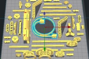 乐高 头脑风暴 EV3（31313、45544、45560）3D打印模型