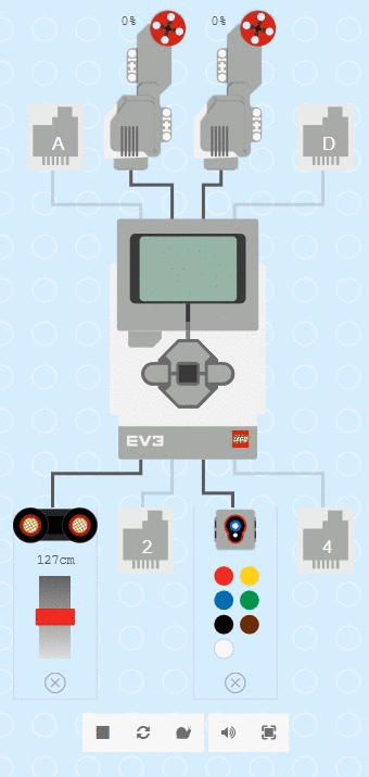 适用于LEGO EV3的Microsoft MakeCode