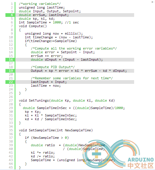 Arduino使用PID库，轻松搞定PID