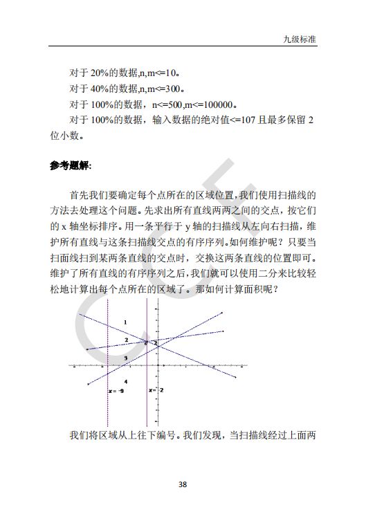 CCF中学生计算机程序设计能力等级评价等级标准