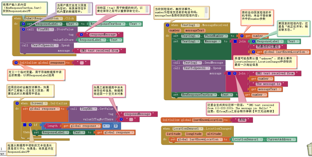 App Inventor 编程实例及指南-第4章 开车不发短信