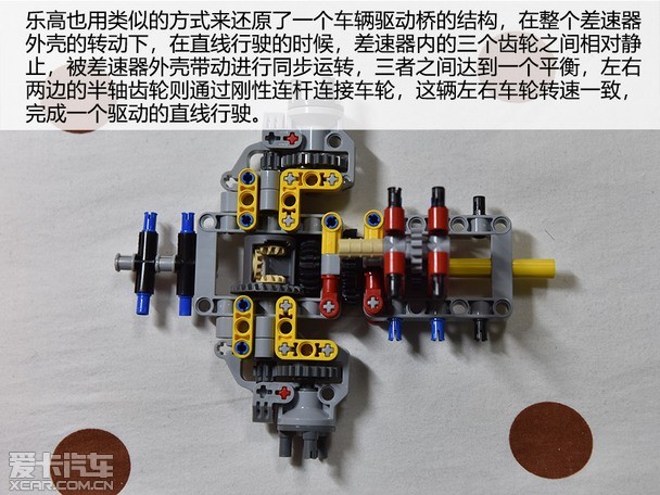 从乐高中了解汽车差速器