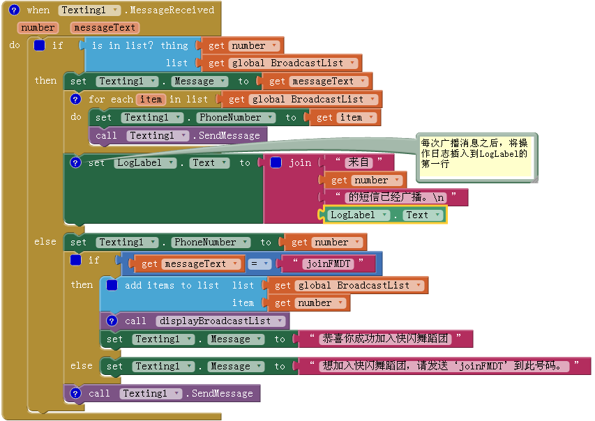 App Inventor 编程实例及指南-第11章 广播中心