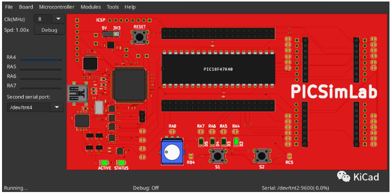 PICsimlab：可编程 IC 仿真实验室