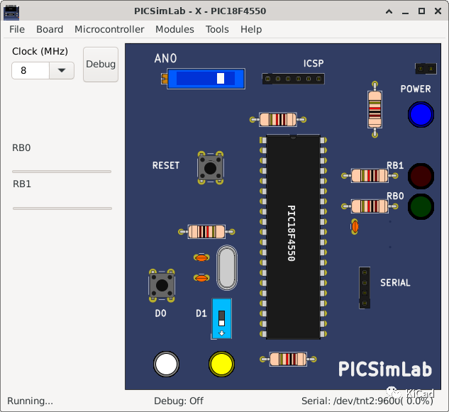 PICsimlab：可编程 IC 仿真实验室