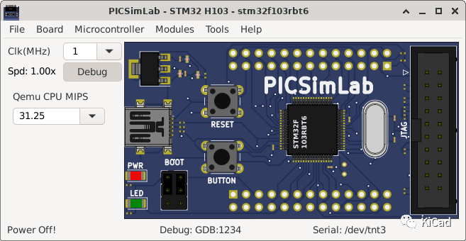 PICsimlab：可编程 IC 仿真实验室