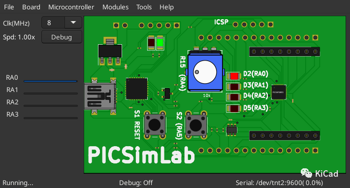 PICsimlab：可编程 IC 仿真实验室