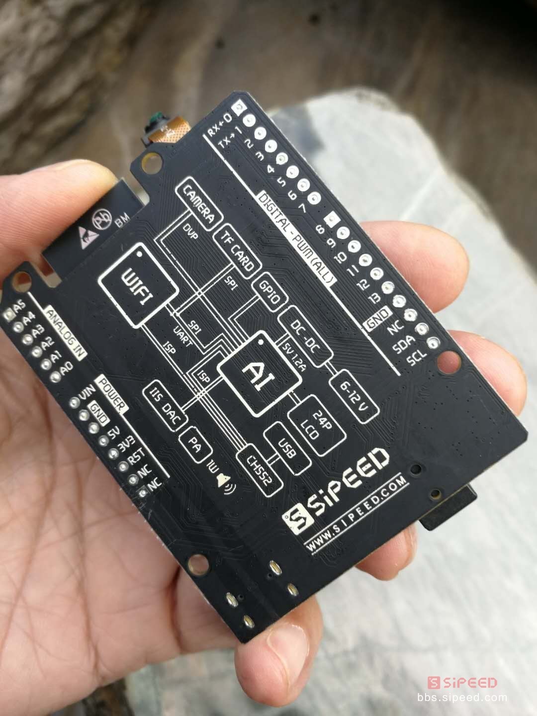 Maixduino系列实验1.开箱靓照