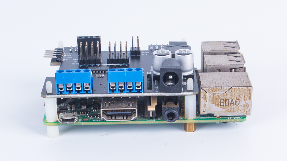 RaspberryPi HAT树莓派电机驱动板