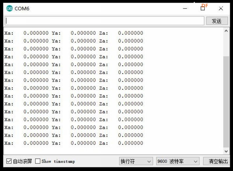 Maixduino系列实验4.测试板载三轴数字加速计MSA300数据
