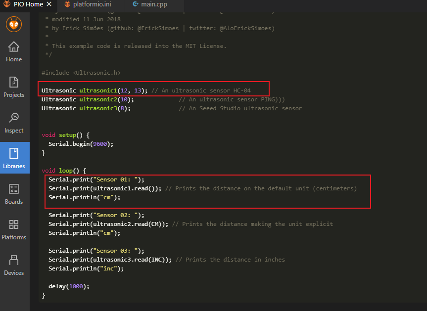 玩转 ESP32 + Arduino 5.platformIO引入类库 自开发库 串口打印字符串
