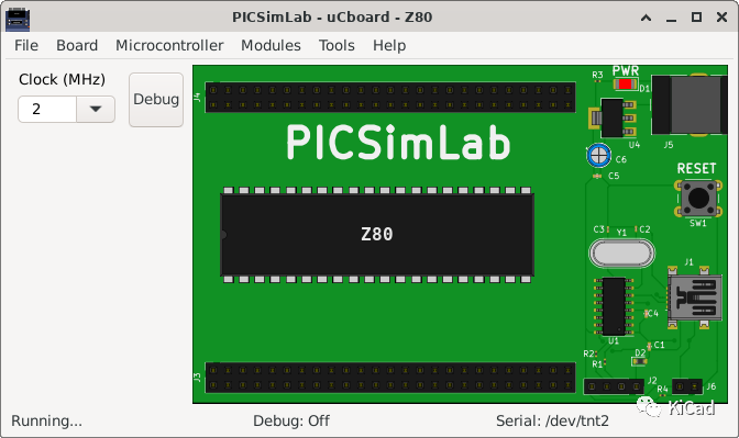 PICsimlab：可编程 IC 仿真实验室