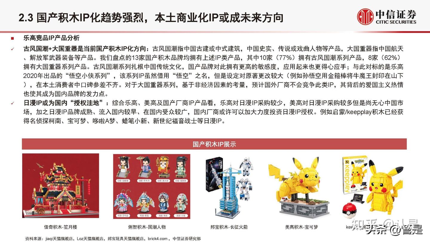 乐高LEGO研究报告：集中力量深耕中国市场，IP+教育双引擎驱动