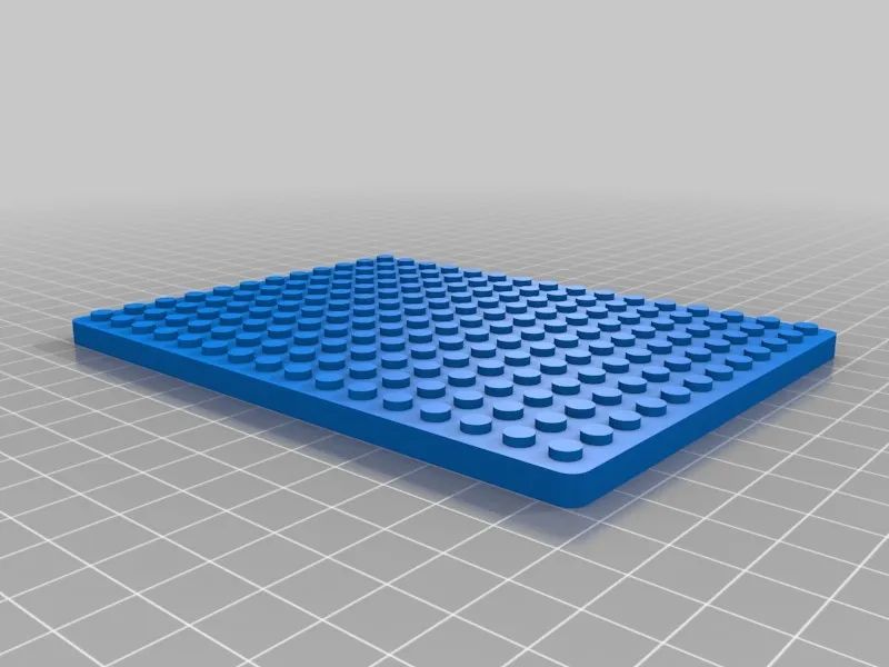 3D打印兼容可定制LEGO基础块