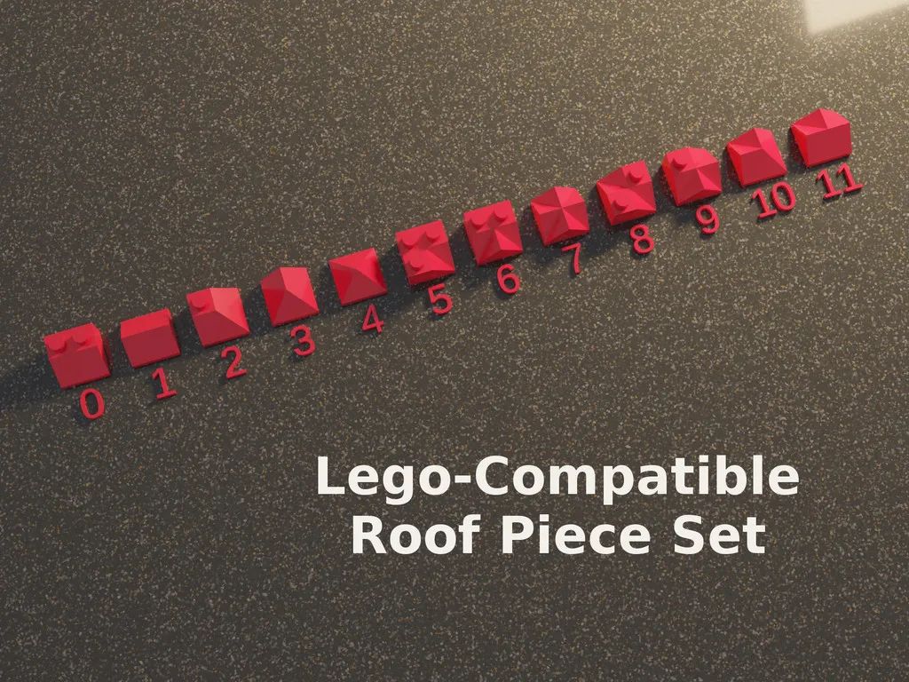 3D打印兼容可定制LEGO基础块