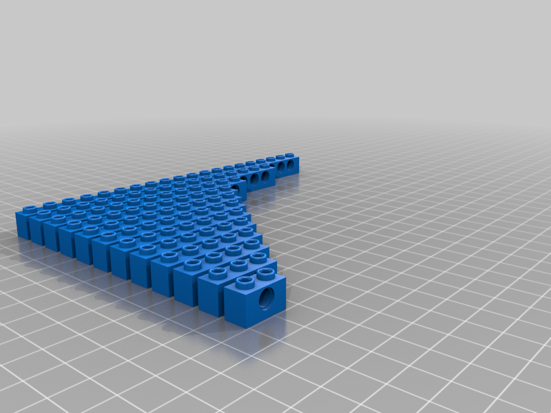 3D打印兼容可定制LEGO基础块
