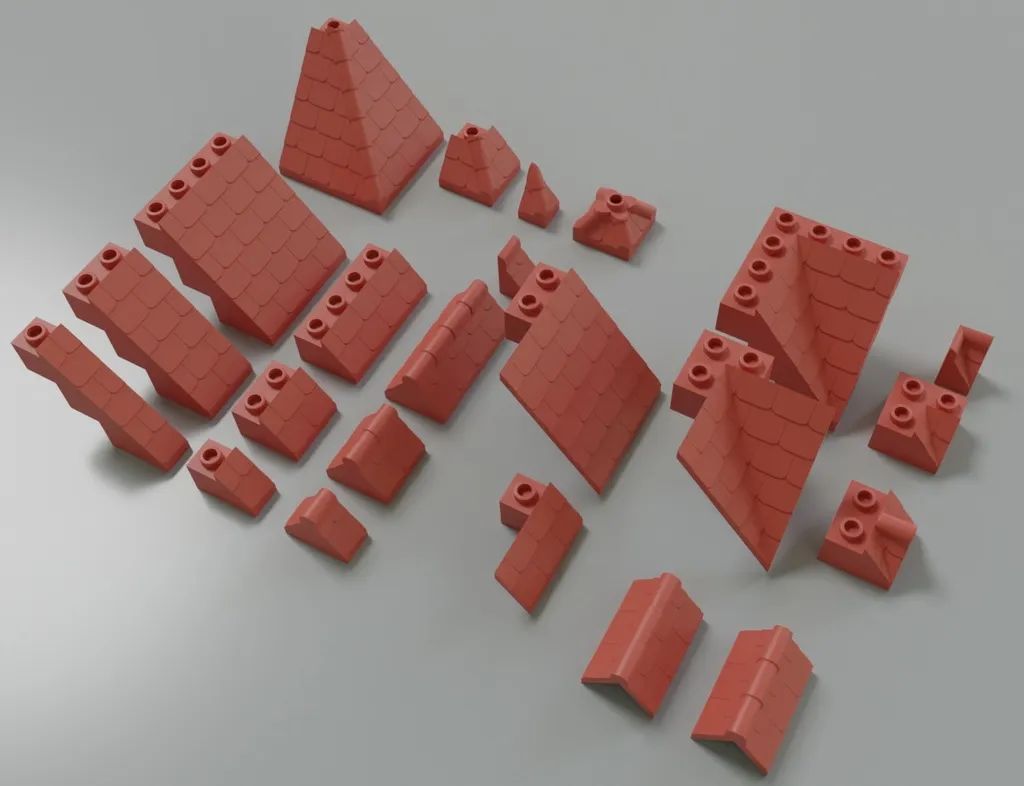 3D打印兼容可定制LEGO基础块