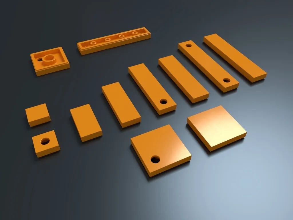 3D打印兼容可定制LEGO基础块