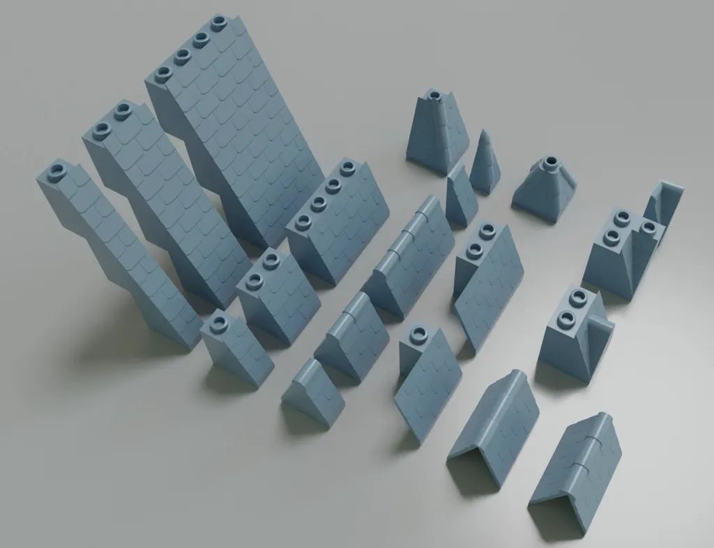 3D打印兼容可定制LEGO基础块