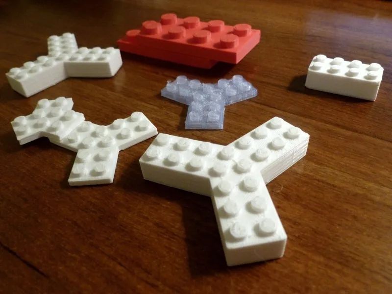 3D打印兼容可定制LEGO基础块
