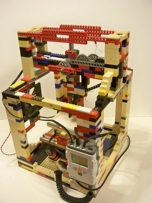 用乐高制作LEGObot 3D打印机