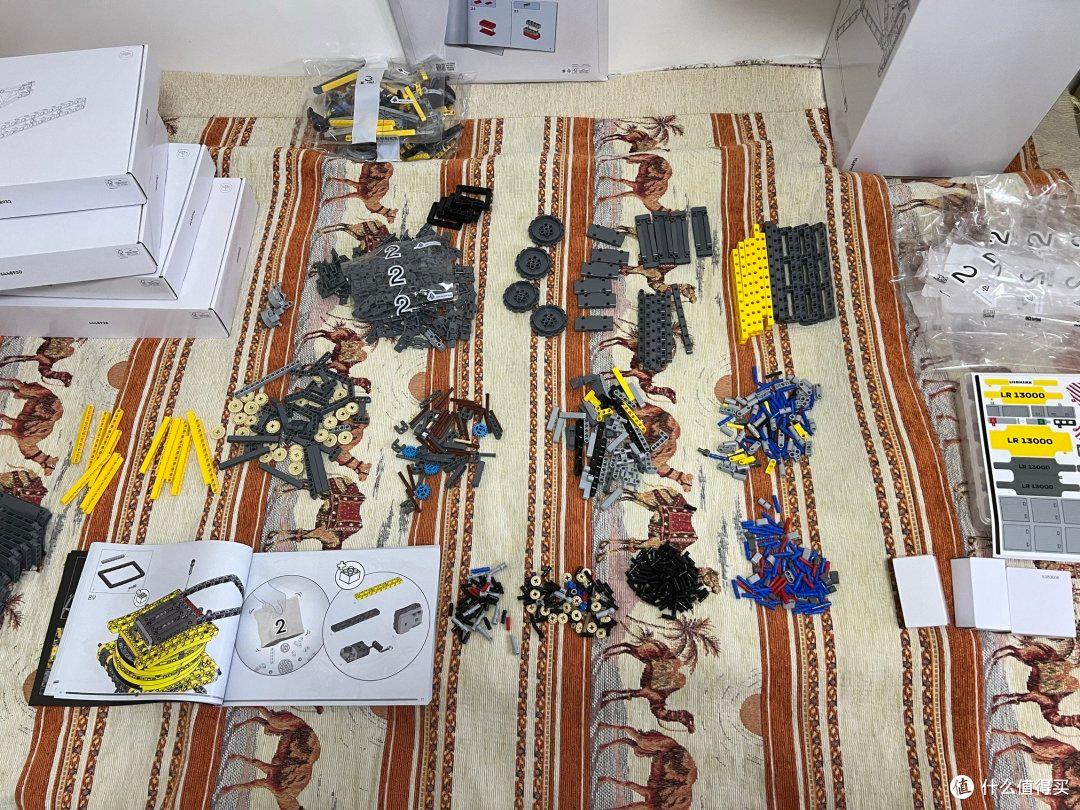 第一人称带你沉浸组装乐高42146利勃海尔吊车!