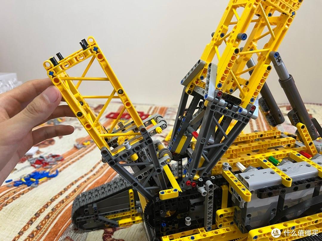 第一人称带你沉浸组装乐高42146利勃海尔吊车!