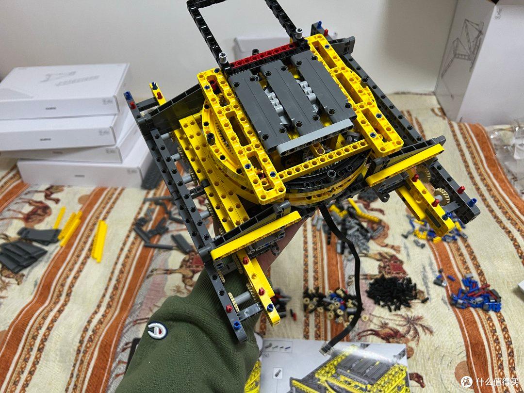 第一人称带你沉浸组装乐高42146利勃海尔吊车!