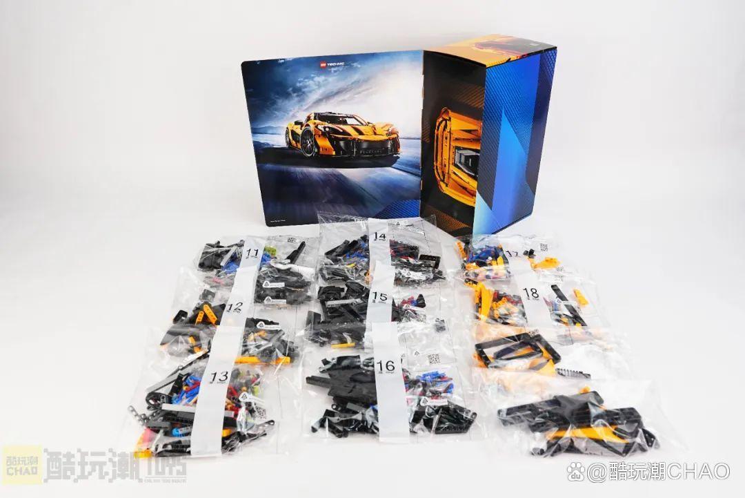 乐高机械组42172迈凯伦P1开箱评测
