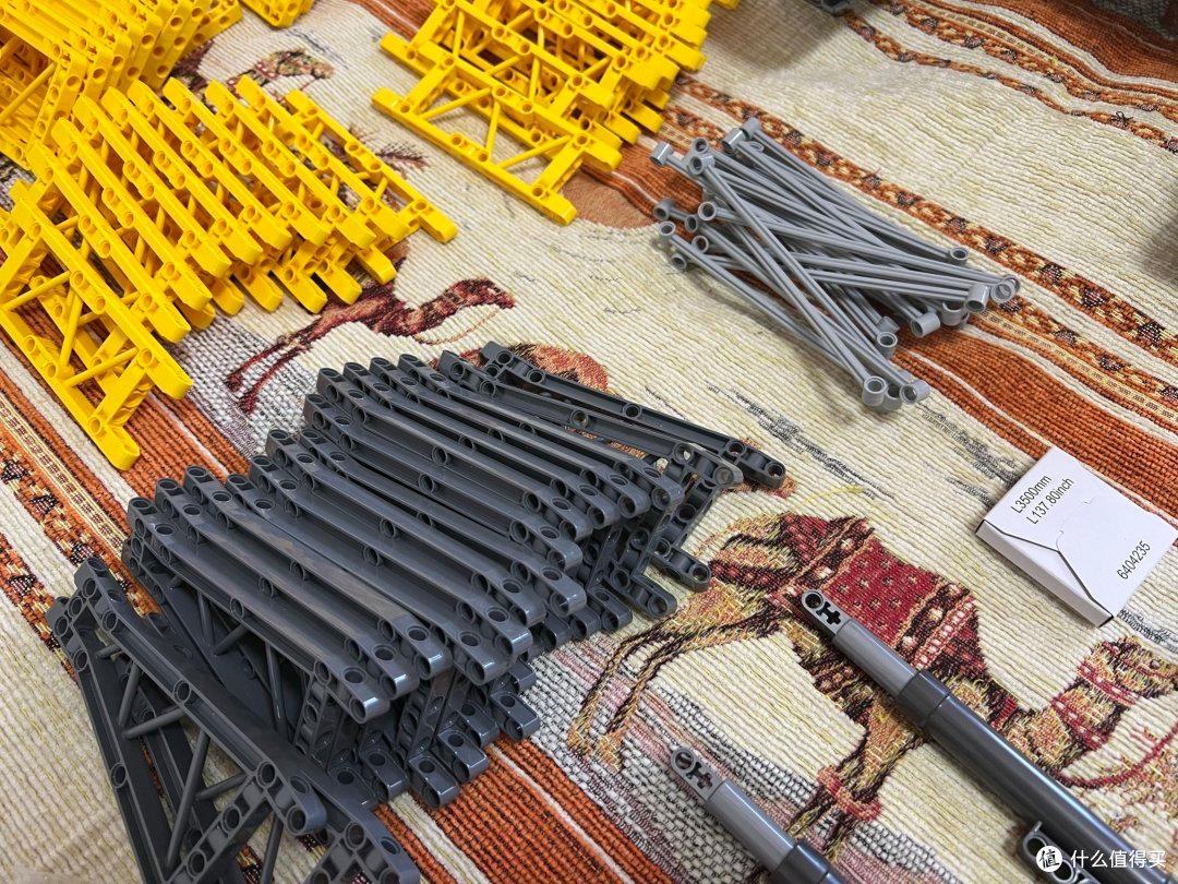 第一人称带你沉浸组装乐高42146利勃海尔吊车!