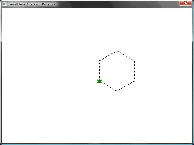 Small Basic 编程入门 08 - Turtle Graphics （海龟绘图法）