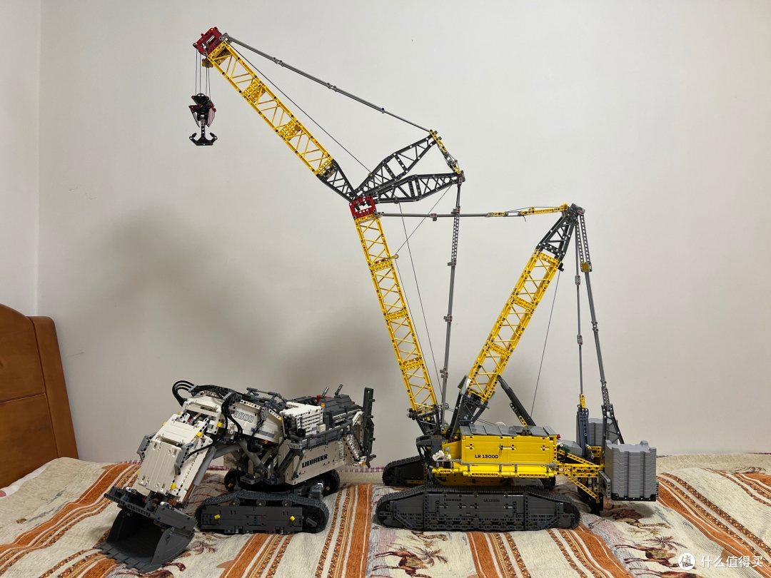 第一人称带你沉浸组装乐高42146利勃海尔吊车!