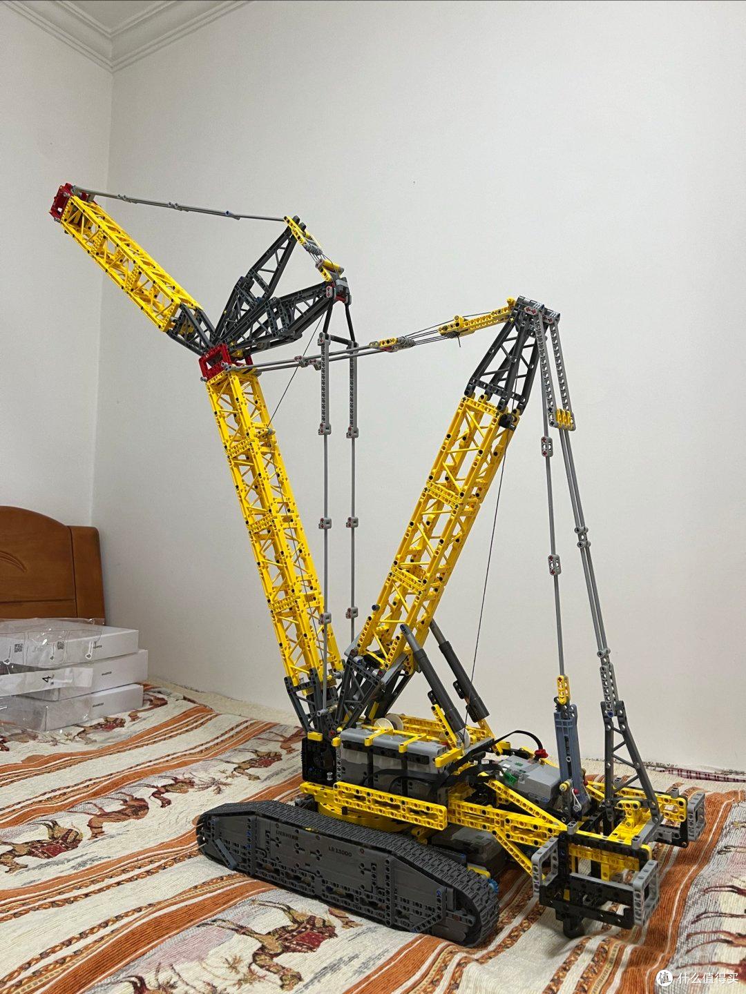 第一人称带你沉浸组装乐高42146利勃海尔吊车!