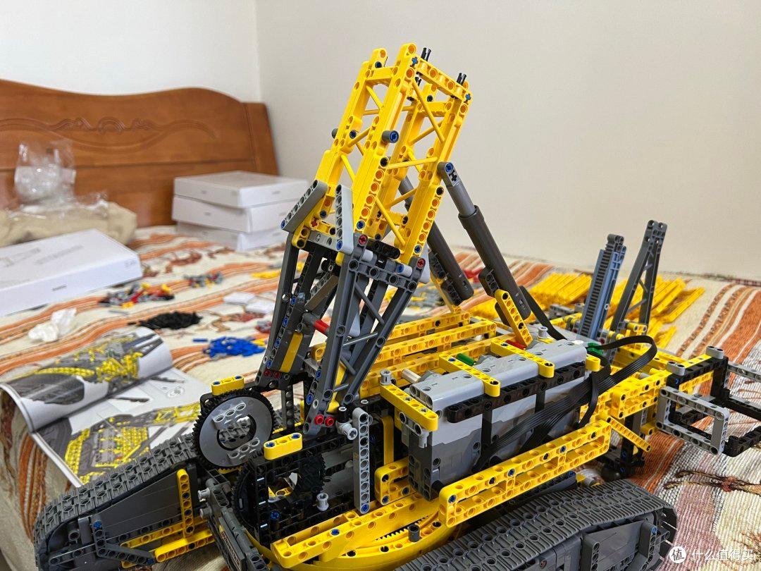 第一人称带你沉浸组装乐高42146利勃海尔吊车!