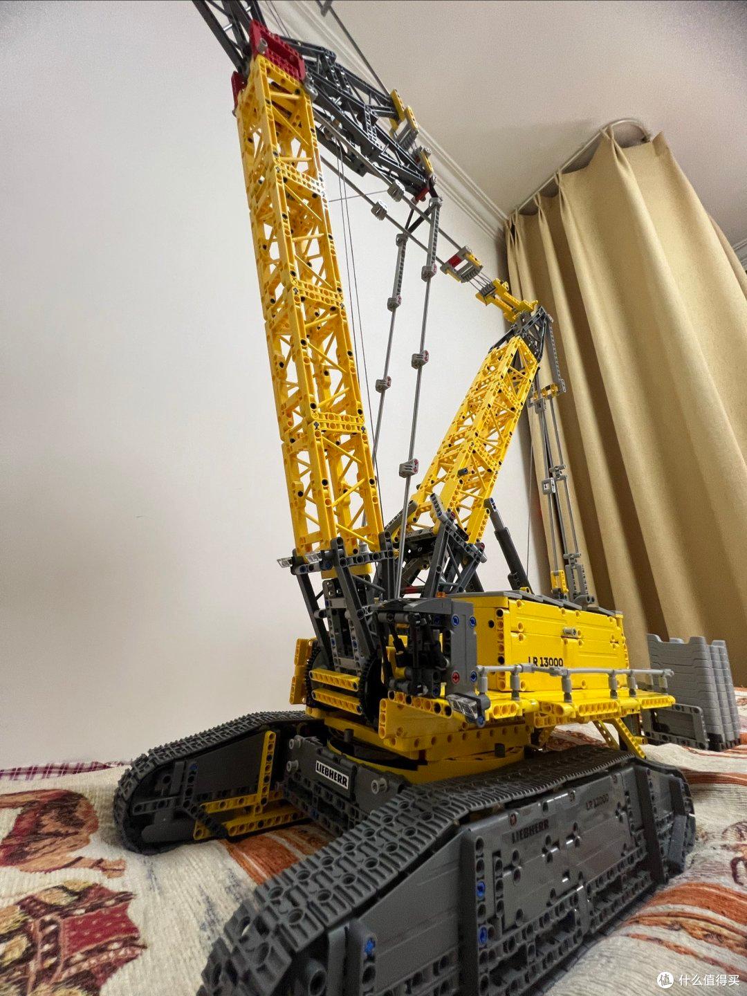 第一人称带你沉浸组装乐高42146利勃海尔吊车!