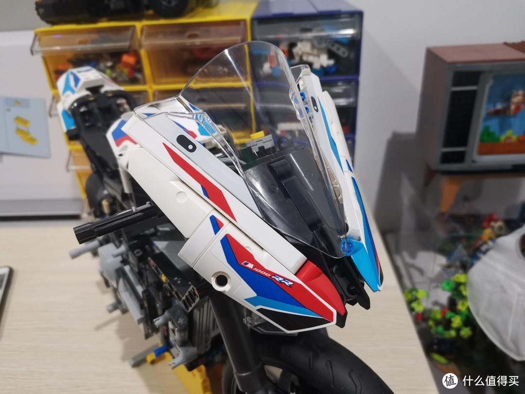 LEGO 机械组系列 42130 宝马摩托车M1000RR 最还原摩托车 评测