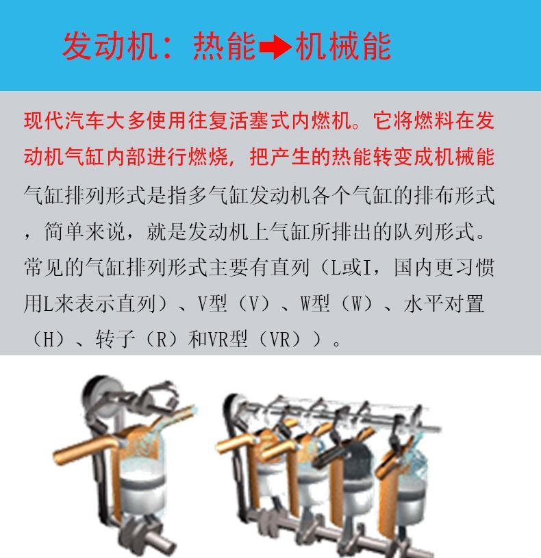 乐高积木拼装V8发动机演示发动机运行原理