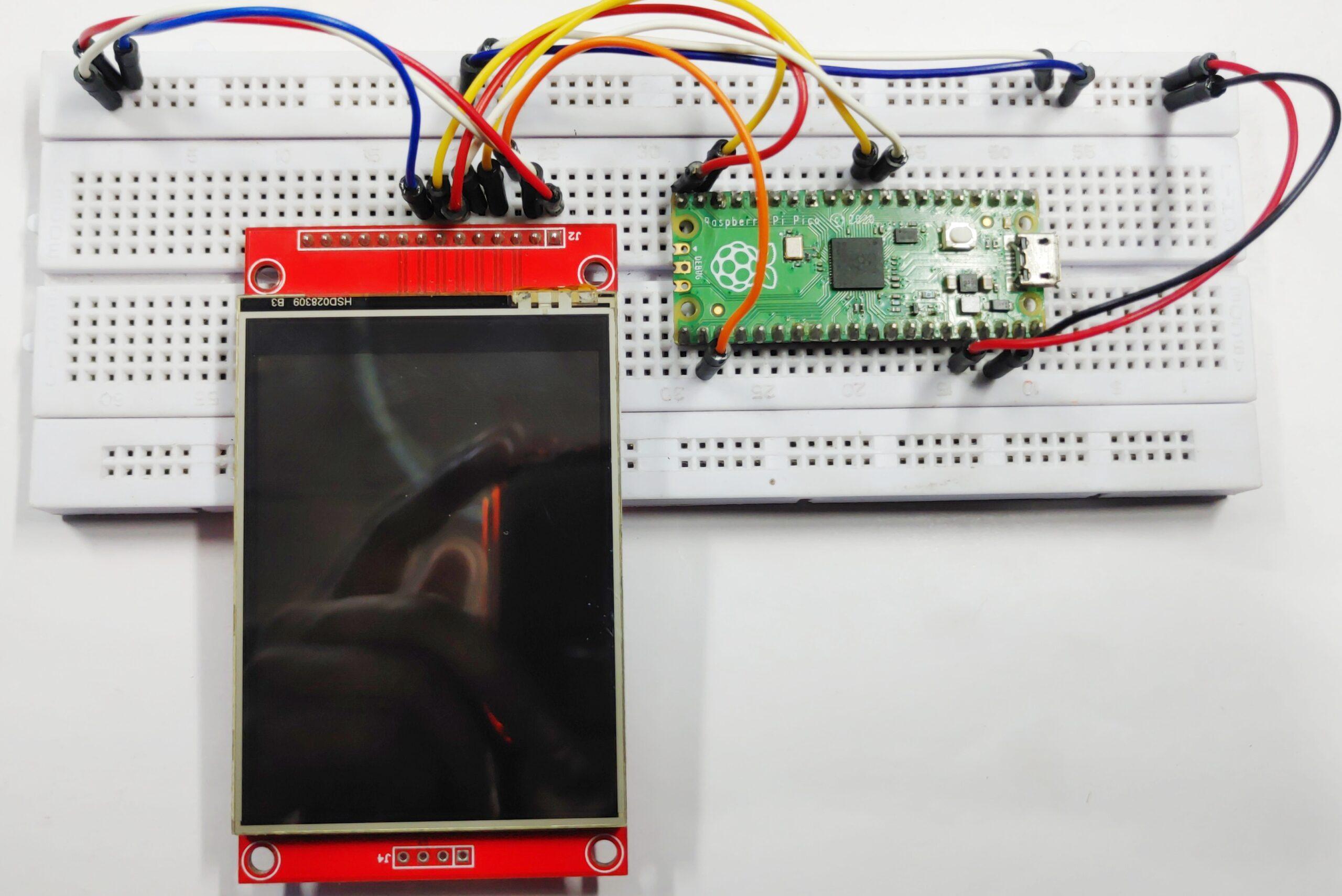 Raspberry Pi Pico TFT LCD 触摸屏使用教程