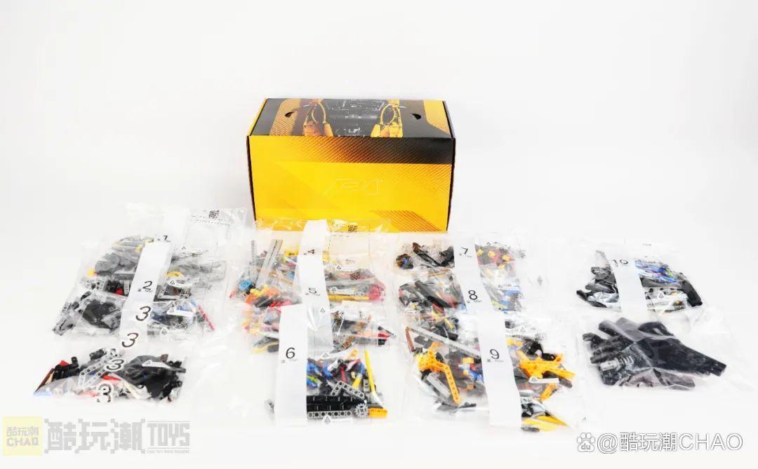 乐高机械组42172迈凯伦P1开箱评测