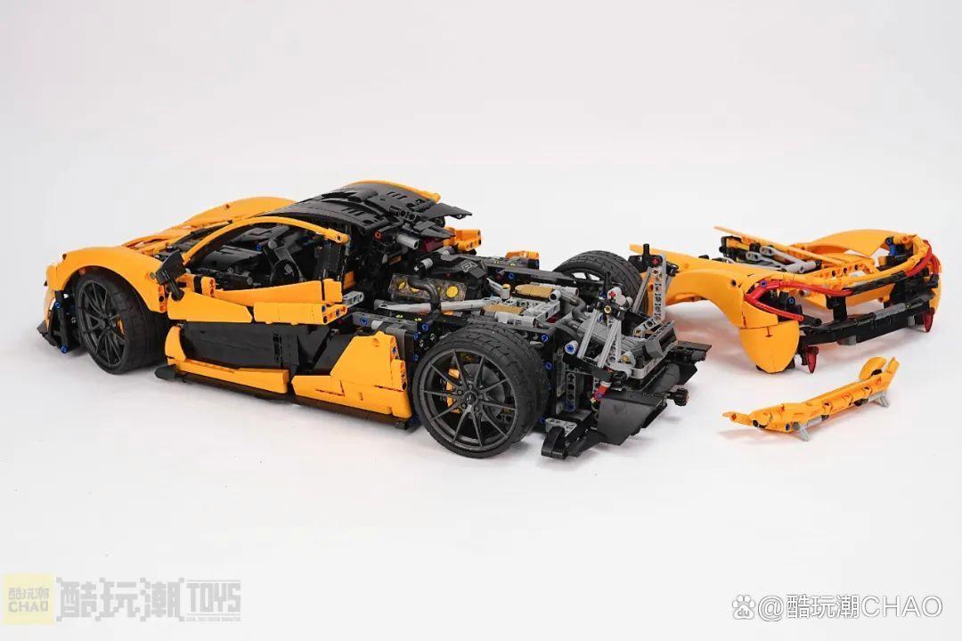 乐高机械组42172迈凯伦P1开箱评测