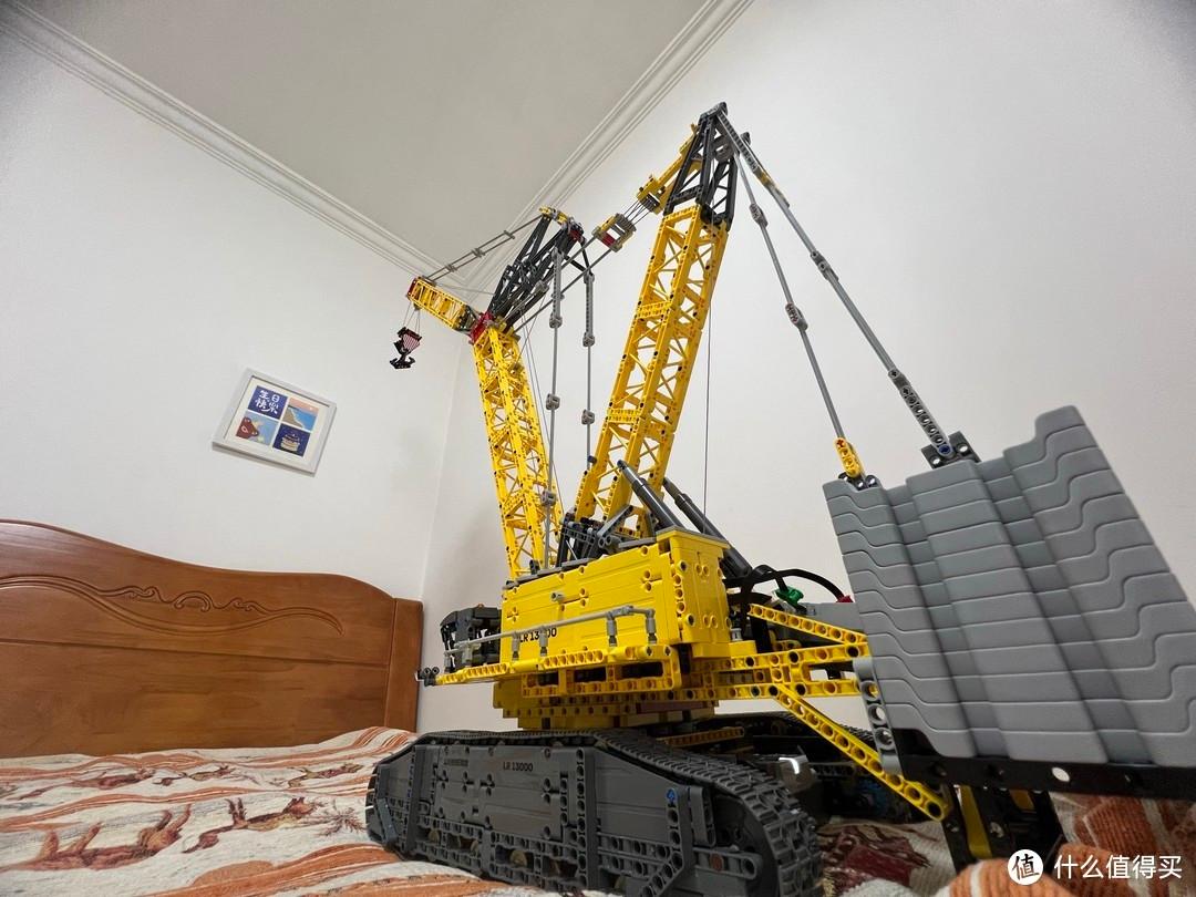 第一人称带你沉浸组装乐高42146利勃海尔吊车!