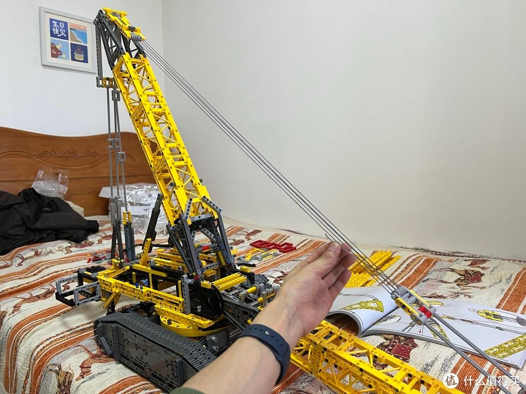 第一人称带你沉浸组装乐高42146利勃海尔吊车!