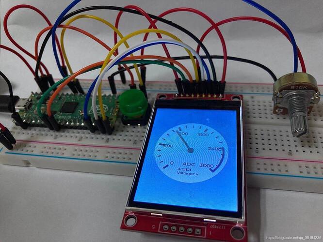 树莓派-pico驱动ILI9341+lvgl(c语言实现)