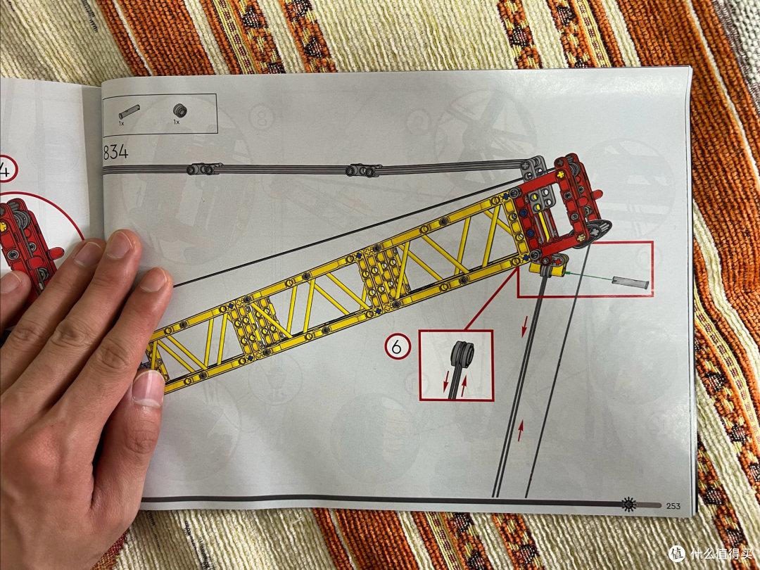 第一人称带你沉浸组装乐高42146利勃海尔吊车!