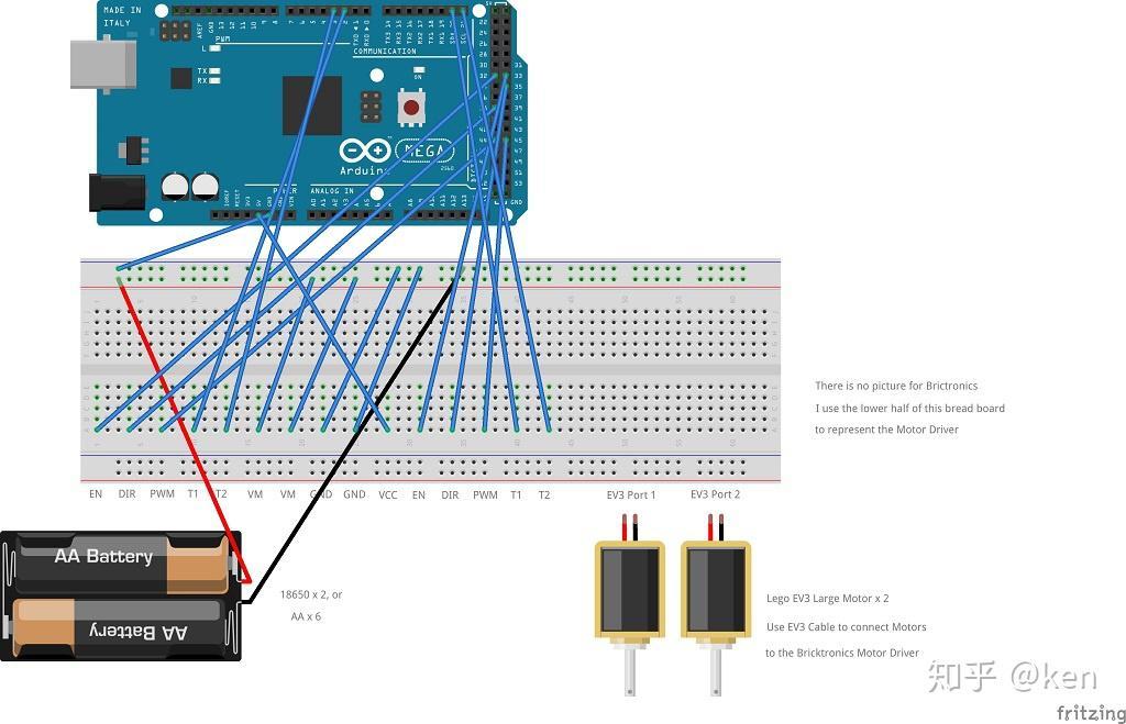 Arduino 高级编程:控制乐高EV3马达