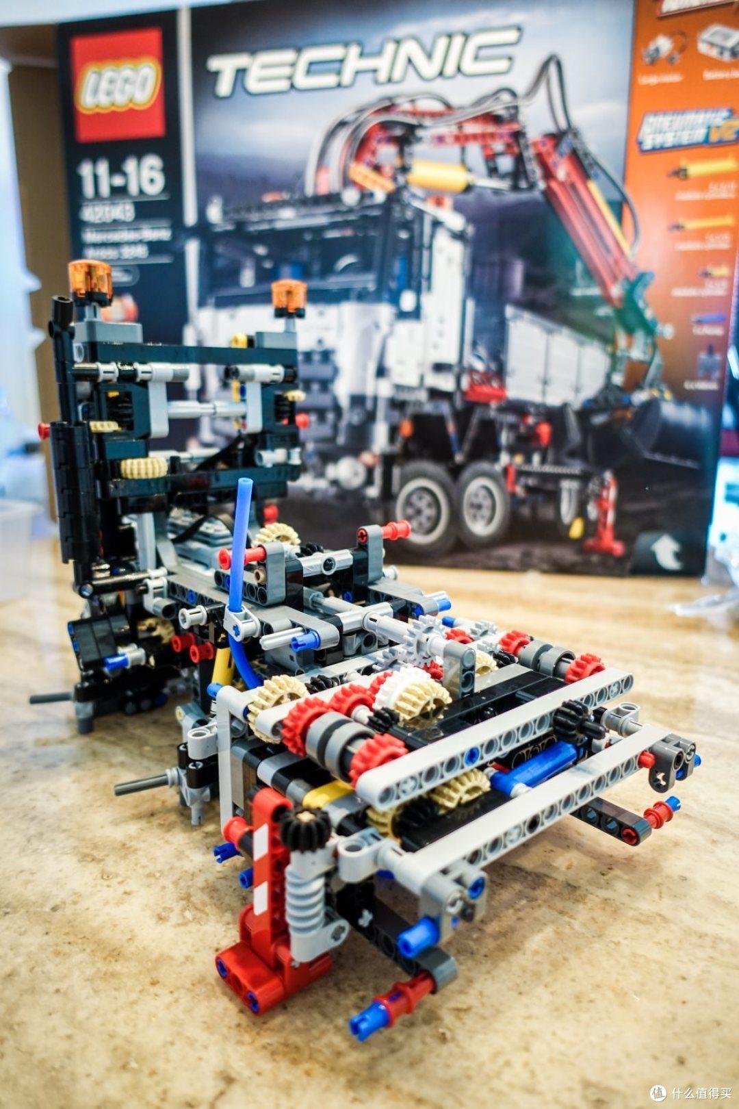 乐高科技组42043【奔驰卡车】百图超详细评测