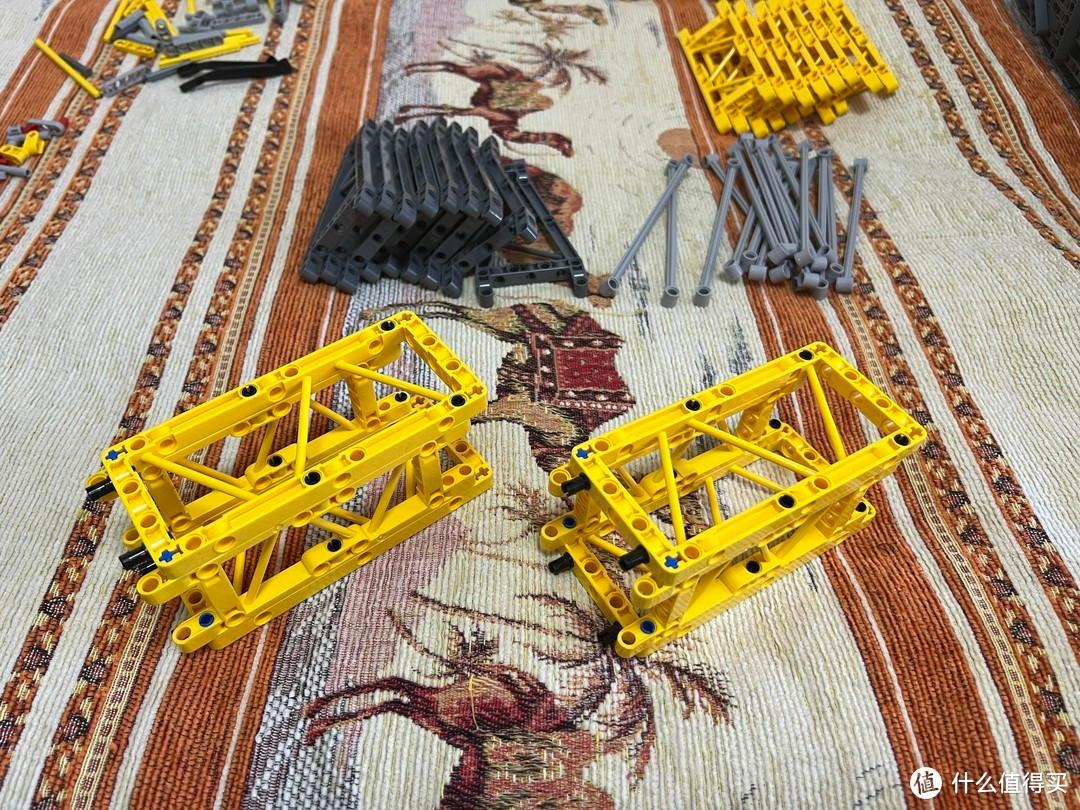 第一人称带你沉浸组装乐高42146利勃海尔吊车!