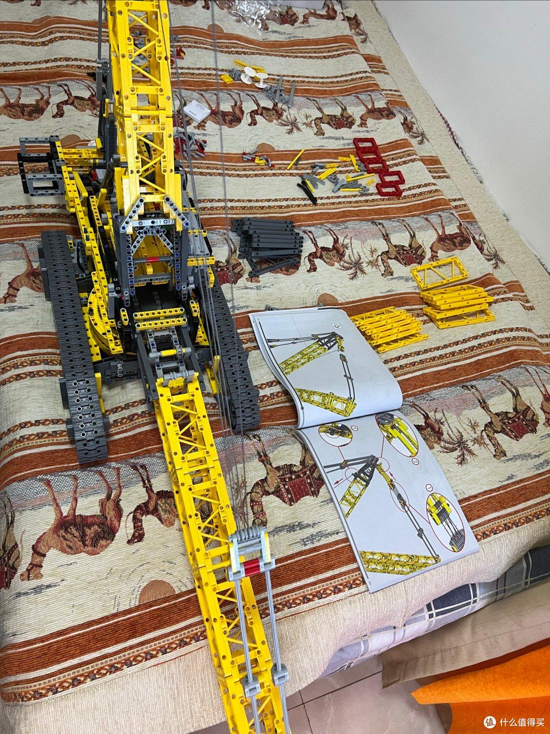 第一人称带你沉浸组装乐高42146利勃海尔吊车!