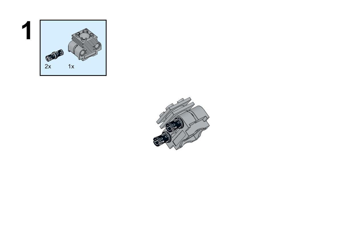 乐高积木拼装V8发动机演示发动机运行原理